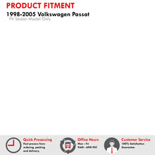 Load image into Gallery viewer, Volkswagen Passat 1998-2005 4 Door Tape On Window Visors