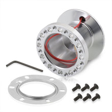 Load image into Gallery viewer, JDM Sport Acura Integra 1994-2001 / Honda Civic 1992-1995 Aluminum Steering Wheel Adapter Hub Polished