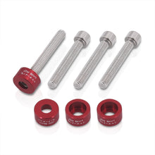 Load image into Gallery viewer, JDM Sport Acura Honda B-Series B16 B17 B18 B20 Distributor Cap Cup Washers Bolt Kit Red