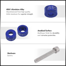 Load image into Gallery viewer, JDM Sport Acura Honda B-Series B16 B17 B18 B20 Distributor Cap Cup Washers Bolt Kit Blue