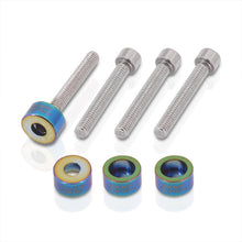 Load image into Gallery viewer, JDM Sport Acura Honda B-Series B16 B17 B18 B20 Distributor Cap Cup Washers Bolt Kit Neo Chrome