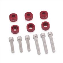 Load image into Gallery viewer, JDM Sport Acura Honda VTEC Solenoid Cap Cup Washers Bolt Kit Red