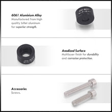 Load image into Gallery viewer, JDM Sport Acura Honda VTEC Solenoid Cap Cup Washers Bolt Kit Black