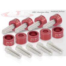 Load image into Gallery viewer, JDM Sport Acura Honda Exhaust Header Manifold Washers Cap Cup Bolt Kit Red