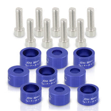 Load image into Gallery viewer, JDM Sport Acura Honda Exhaust Header Manifold Washers Cap Cup Bolt Kit Blue
