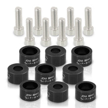 Load image into Gallery viewer, JDM Sport Acura Honda Exhaust Header Manifold Washers Cap Cup Bolt Kit Black