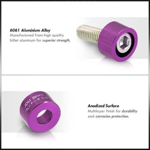 Load image into Gallery viewer, JDM Sport Acura Honda Exhaust Header Manifold Washers Cap Cup Bolt Kit Purple
