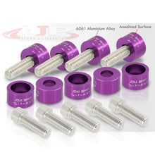Load image into Gallery viewer, JDM Sport Acura Honda Exhaust Header Manifold Washers Cap Cup Bolt Kit Purple