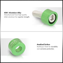 Load image into Gallery viewer, JDM Sport Acura Honda Exhaust Header Manifold Washers Cap Cup Bolt Kit Green