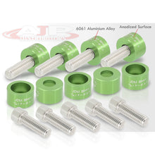 Load image into Gallery viewer, JDM Sport Acura Honda Exhaust Header Manifold Washers Cap Cup Bolt Kit Green