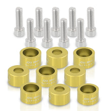 Load image into Gallery viewer, JDM Sport Acura Honda Exhaust Header Manifold Washers Cap Cup Bolt Kit Gold