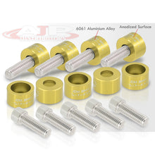 Load image into Gallery viewer, JDM Sport Acura Honda Exhaust Header Manifold Washers Cap Cup Bolt Kit Gold
