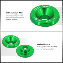Load image into Gallery viewer, JDM Sport Acura Honda D-Series D15 D16 Low Profile Valve Cover Washers Bolt Kit Green