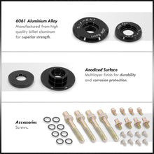 Load image into Gallery viewer, JDM Sport Acura Honda B-Series B16 B17 B18 B20 Low Profile Valve Cover Washers Bolt Kit Black