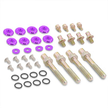 Load image into Gallery viewer, JDM Sport Acura Honda B-Series B16 B17 B18 B20 Low Profile Valve Cover Washers Bolt Kit Purple