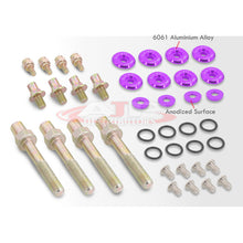 Load image into Gallery viewer, JDM Sport Acura Honda B-Series B16 B17 B18 B20 Low Profile Valve Cover Washers Bolt Kit Purple