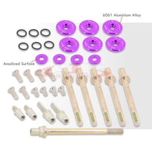 Load image into Gallery viewer, JDM Sport Acura Honda K-Series K20 K24 Low Profile Valve Cover Washers Bolt Kit Purple