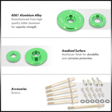 Load image into Gallery viewer, JDM Sport Acura Honda K-Series K20 K24 Low Profile Valve Cover Washers Bolt Kit Green