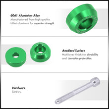 Load image into Gallery viewer, JDM Sport Acura Integra 1990-2001 / Honda Civic 1988-2000 / CRX 1988-1991 / Del Sol 1993-1997 Rear Lower Control Arms Dress Up Washers Bolt Kit Green
