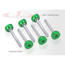 Load image into Gallery viewer, JDM Sport Acura Integra 1990-2001 / Honda Civic 1988-2000 / CRX 1988-1991 / Del Sol 1993-1997 Rear Lower Control Arms Dress Up Washers Bolt Kit Green