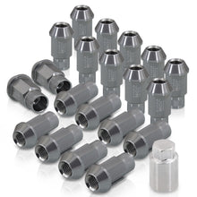 Load image into Gallery viewer, JDM Sport Universal 12 x 1.50 Lug Nuts Gunmetal (20 Pieces)