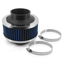 Load image into Gallery viewer, Universal 2.5" Cold Air Intake Bypass Filter Blue