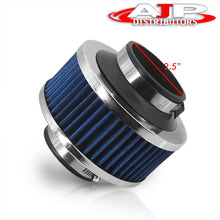 Load image into Gallery viewer, Universal 2.5" Cold Air Intake Bypass Filter Blue