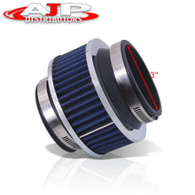 Load image into Gallery viewer, Universal 3&quot; Cold Air Intake Bypass Filter Blue
