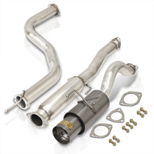 Load image into Gallery viewer, Honda Civic Hatchback 1992-1995 N1 Style Stainless Steel Catback Exhaust System Gunmetal (Piping: 2.5" / 65mm to 3.0" / 76mm | Tip: 4.5")