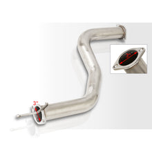 Load image into Gallery viewer, Honda Civic Hatchback 1992-1995 N1 Style Stainless Steel Catback Exhaust System Gunmetal (Piping: 2.5" / 65mm to 3.0" / 76mm | Tip: 4.5")