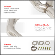 Load image into Gallery viewer, Hyundai Genesis Coupe 3.8L Turbo 2010-2016 Quad Tip Stainless Steel Catback Exhaust System (Piping: 2.5" / 65mm | Tip: 3.5")