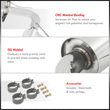 Load image into Gallery viewer, Jeep Grand Cherokee 5.7L V8 2011-2021 Dual Tip Stainless Steel Catback Exhaust System (Piping: 2.5" / 65mm | Tip: 4.0")