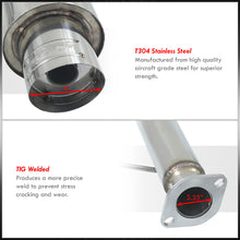 Load image into Gallery viewer, Nissan Sentra SE-R Spec V 2002-2006 N1 Style Stainless Steel Catback Exhaust System (Piping: 3.0&quot; / 76mm | Tip: 4.5&quot;)
