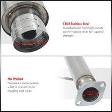 Load image into Gallery viewer, Nissan Sentra SE-R Spec V 2002-2006 N1 Style Stainless Steel Catback Exhaust System (Piping: 3.0" / 76mm | Tip: 4.5")