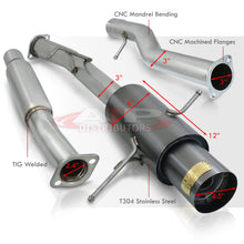 Load image into Gallery viewer, Subaru Impreza WRX / STI 2002-2007 N1 Style Stainless Steel Catback Exhaust System Gunmetal (Piping: 2.5" / 65mm to 3.0" / 76mm | Tip: 4.5")