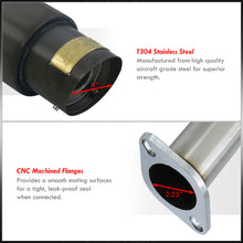 Load image into Gallery viewer, Scion FRS 2013-2016 / Subaru BRZ 2013-2016 Dual Tip Stainless Steel Catback Exhaust System Gunmetal (Piping: 2.5" / 65mm | Tip: 4.0")