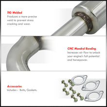 Load image into Gallery viewer, Scion FRS 2013-2016 / Subaru BRZ 2013-2016 Dual Tip Stainless Steel Catback Exhaust System Gunmetal (Piping: 2.5" / 65mm | Tip: 4.0")