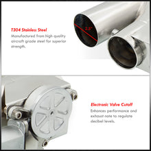 Load image into Gallery viewer, Universal 2.5" / 65mm Electric Exhaust Pipe Cut Out Valve Kit