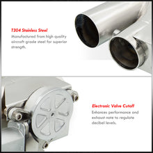 Load image into Gallery viewer, Universal 3.0" / 76mm Electric Exhaust Pipe Cut Out Valve Kit