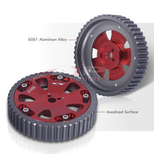 Load image into Gallery viewer, Mitsubishi Evo 1-9 4G63 4G63 Turbo Cam Gear Red