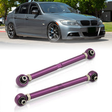 Load image into Gallery viewer, BMW 3 Series E90 E92 E93 RWD 2006-2011 / 1 Series E82 E88 RWD 2008-2013 Rear Control Toe Arms Kit Purple (Will Not Fit M3 & 1M Models)