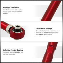 Load image into Gallery viewer, BMW 3 Series E90 E92 E93 RWD 2006-2011 / 1 Series E82 E88 RWD 2008-2013 Rear Control Toe Arms Kit Red (Will Not Fit M3 & 1M Models)