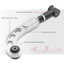 Load image into Gallery viewer, Scion tC 2005-2010 Front Camber Bolts + Rear Control Arms Camber Kit Silver