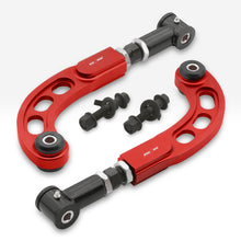 Load image into Gallery viewer, Scion tC 2005-2010 Front Camber Bolts + Rear Control Arms Camber Kit Red