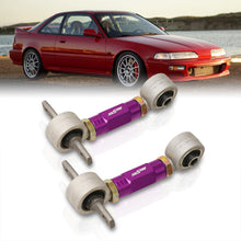 Load image into Gallery viewer, Acura Integra 1990-2001 / Honda Civic 1988-2000 / CRX 1988-1991 / Del Sol 1993-1997 Rear Control Arms Camber Kit Purple (Version 4)