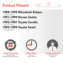 Load image into Gallery viewer, Mitsubishi Eclipse 1989-1999 / Nissan Sentra 1991-1999 / Toyota Corolla 1993-1997 Coilover Sleeves Kit Red (Silver Sleeves)