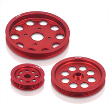 Load image into Gallery viewer, Nissan RB20 RB25 RB26 Underdrive Crank Pulley Red