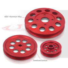 Load image into Gallery viewer, Nissan RB20 RB25 RB26 Underdrive Crank Pulley Red