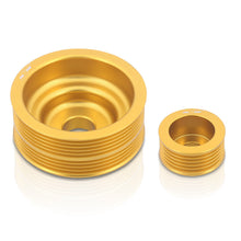 Load image into Gallery viewer, Subaru Impreza WRX 2002-2007 2.0L 2.5L Turbocharged Underdrive Crank Pulley Gold