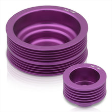 Load image into Gallery viewer, Subaru Impreza WRX 2002-2007 2.0L 2.5L Turbocharged Underdrive Crank Pulley Purple
